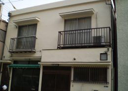 外壁の塗装工事後
