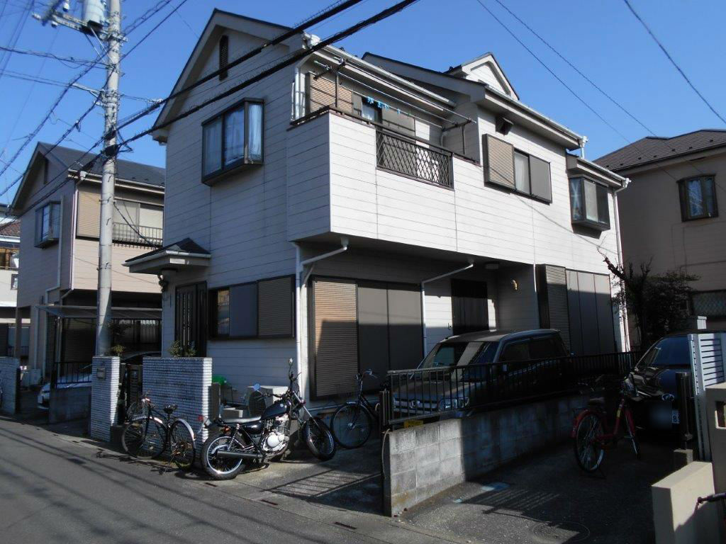 外壁・屋根・付帯部の塗装工事前